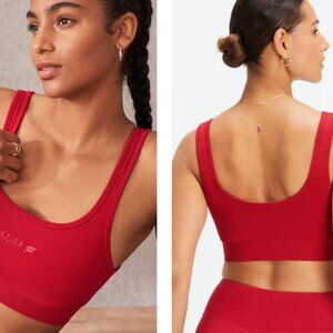 Fabletics Cloud Seamless Scoop Back Bra